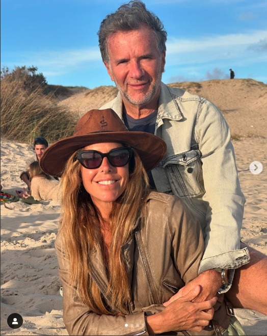 Maky Moguilevsky y su novio Sergio Roitberg. | Instagram: @maky_moguilevsky.