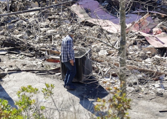 Mel Gibson recorrió las ruinas del lugar.