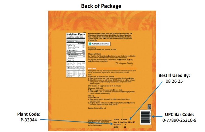 En la parte posterior los consumidores podrán identificar los códigos de lote.