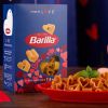 Barilla brings the heart -shaped pasta back, ideal for a romantic dinner in Valentine's Day.