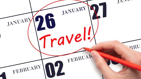 Viajar en enero