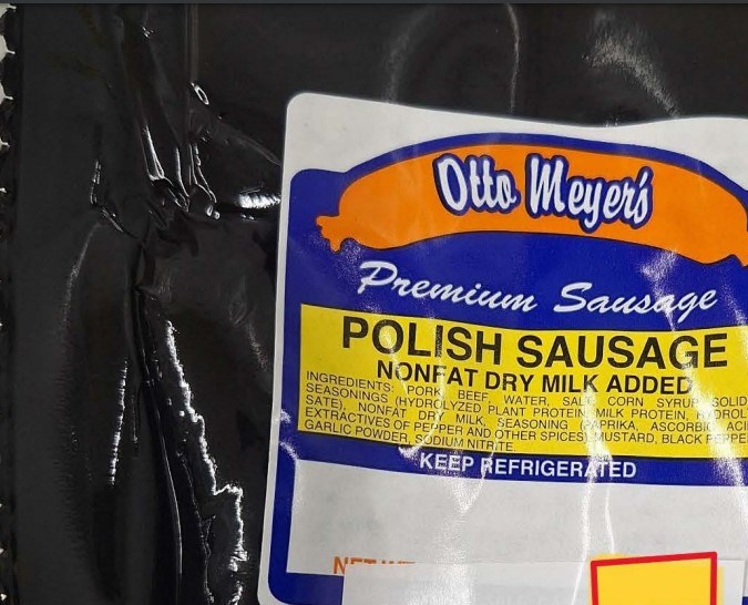 El FSIS publicó en su sitio web una imagen con la etiqueta del producto.