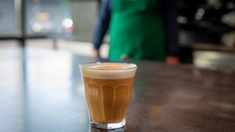 New Brown Sugar Oatmilk Cortado