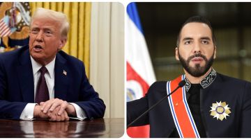 Donald Trump y Nayib Bukele