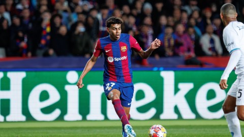 Lamine Yamal, de los mejores en la plantilla actual del Barcelona, sería titular en el partido.