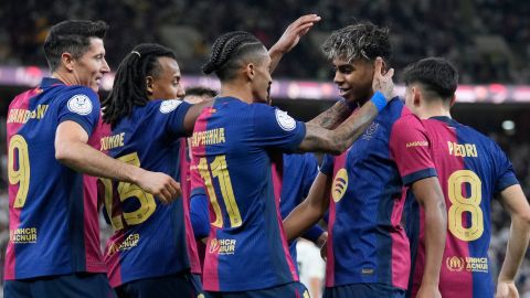 El tridente Lewandowski, Raphina y Lamine Yamal espera darle los tres puntos al FC Barcelona.
