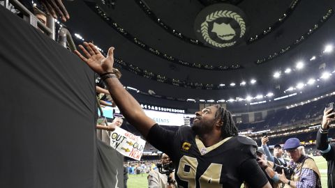 Cameron Jordan, jugador de los New Orleans Saints.