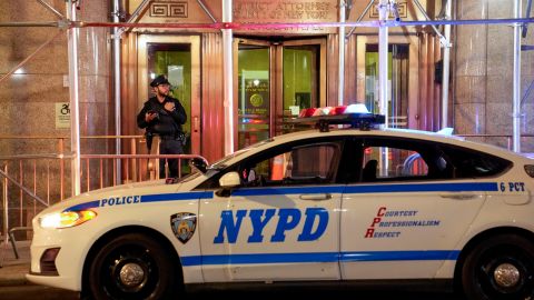 Foto referencial de la Policía de Nueva York (NYPD), que detuvo a los miembros del Tren de Aragua.