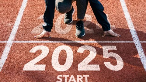New,Year,Resolution,2025,Concept.,Word,Start,2025,Written,On