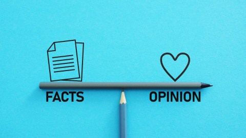 Fact,Or,Opinion,Are,Shown,Using,A,Text