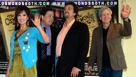 Marie, Alan, Jay y Wayne Osmond.