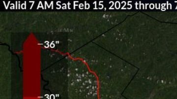 Pronóstico de nieve para este fin de semana en Nueva York y área triestatal.