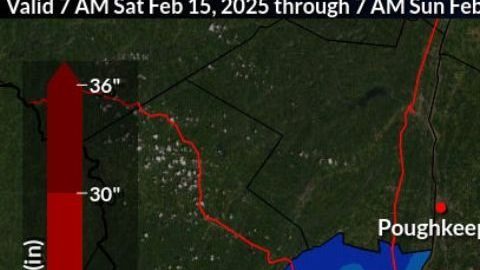 Pronóstico de nieve para este fin de semana en Nueva York y área triestatal.