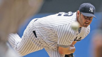 Roger Clemens durante un partido ante Chicago White Sox en 2007.