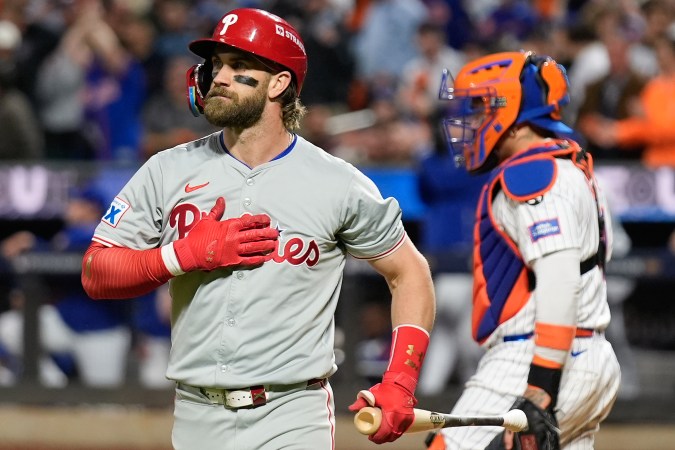 Bryce Harper va rumbo a su séptima temporada con los Phillies.