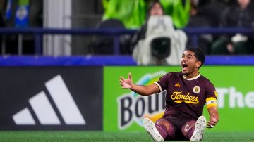 Evander durante un duelo ante Seattle Sounders en la MLS.