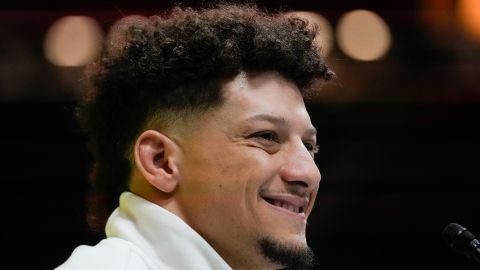 Patrick Mahomes elogió a Lionel Messi.