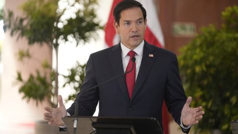 Marco Rubio, secretario de Estado.