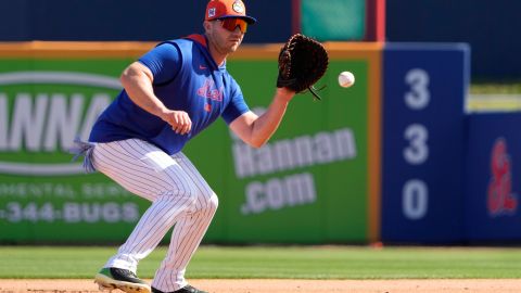 Pete Alons espera tener un gran año con los Mets en las Grandes Ligas.