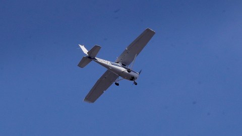 El avión se precipitó 40 minutos después de despegar.