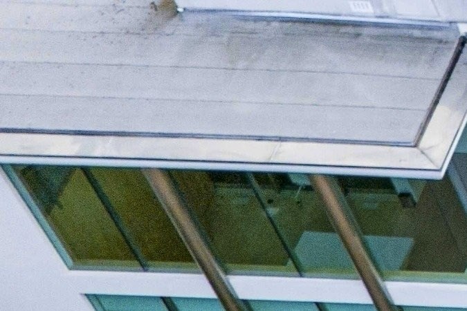 Las fotos fueron tomadas el viernes 14 de febrero.