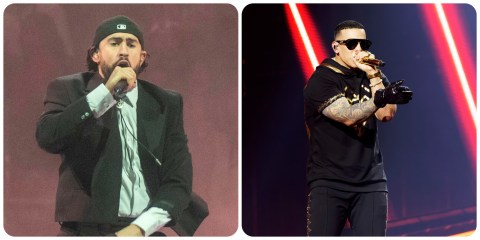 Los reguetoneros boricuas Daddy Yankee y Bad Bunny
