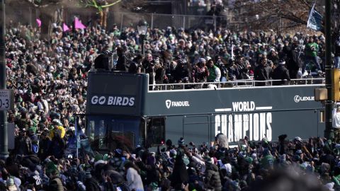 Desfile Philadelphia Eagles.