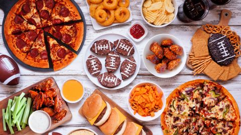 Las ventas de cinco alimentos de dispararon para esta edición de Super Bowl.