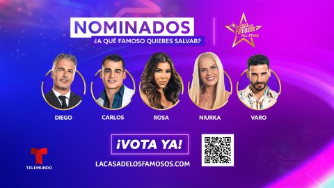 Vota por tu favorito en el sitio web de Telemundo.