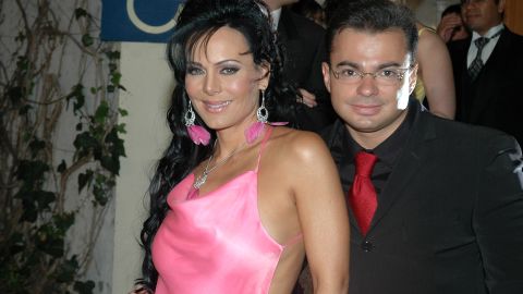 Maribel Guardia y Marco Chacón.