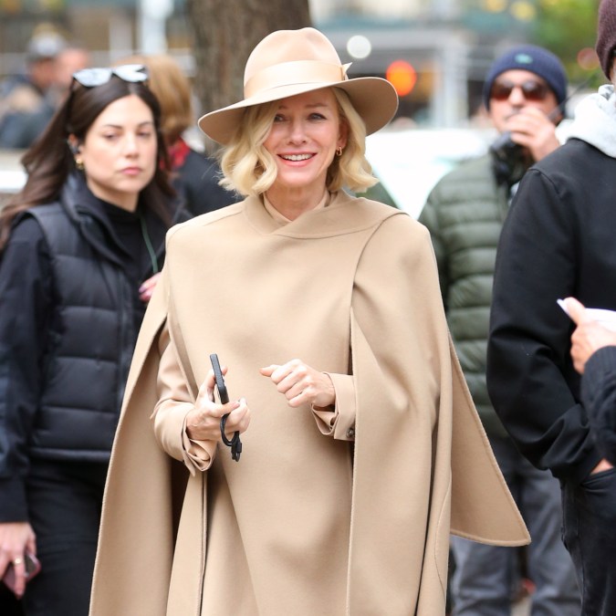 Naomi Watts fue vista hace unos meses grabando en Nueva York.