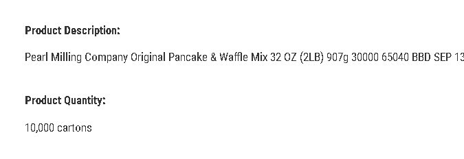 La FDA informó la calificación a través de su sitio web.