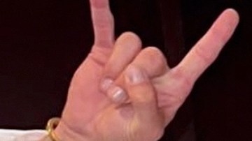 Poncho de Nigris y Wendy Guevara.