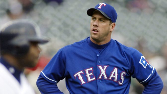 El relevista de los Rangers de Texas, John Rocker.