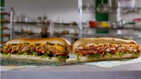 Los fanáticos de Subway podrán elegir entre a variedad de sándwich de 30 cm del menú o personalizar su pedido.