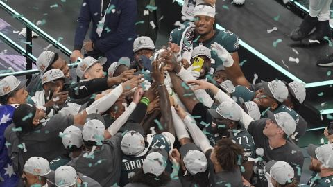 Philadelphia Eagles campeón del Super Bowl.