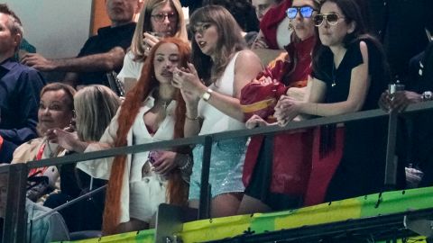 Taylor Swift en el Super Bowl.