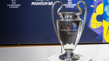 Trofeo de la UEFA Champions League. Imagen referencial.