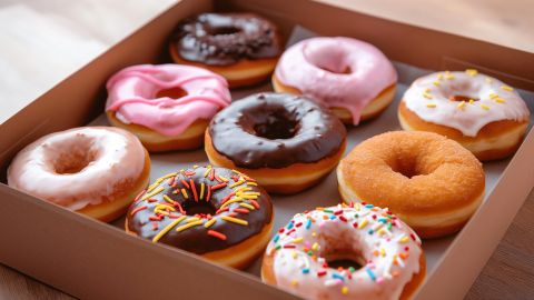 Los productos de donas sujetas a retiro se distribuyeron en todo el país y Canadá.