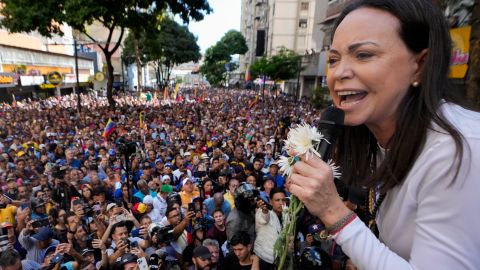 María Corina Machado: Donald Trump sabe quién es el jefe del Tren de Aragua