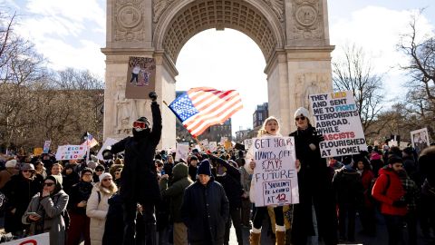 En fotos: así fueron las protestas en EE.UU. contra las políticas de Donald Trump