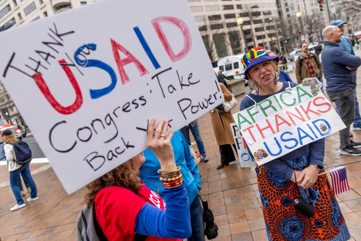 Trump desmantela la histórica Usaid mientras sus trabajadores se despiden