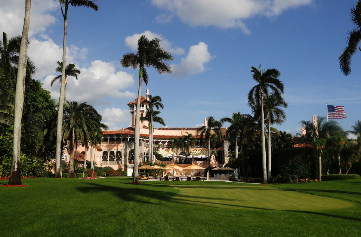 La Fuerza Aérea interceptó avión que volaba cerca de la mansión de Trump en Mar-a-Lago