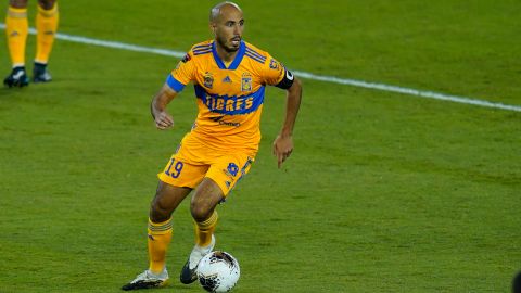 Guido Pizarro durante un encuentro de la Concachampions de la Concacaf.