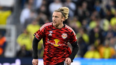 Emil Forsberg fue clave en el triunfo del Red Bulls.