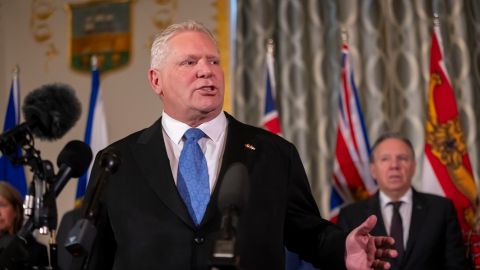 Doug Ford, primer ministro de Ontario.