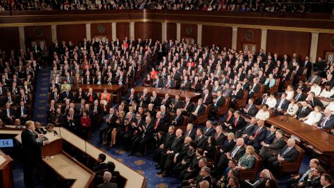 Discurso de Trump en el Congreso en 2017