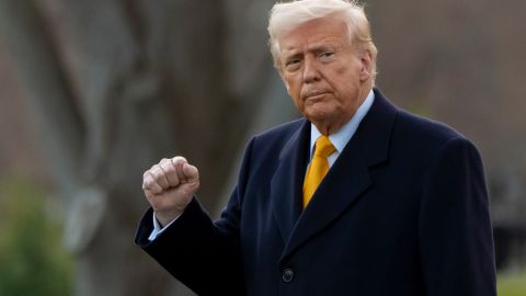 Donald Trump desde la Casa Blanca