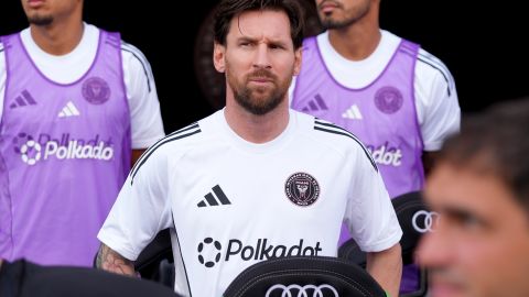 Messi estuvo entre los convocados de Inter Miami pero no vio acción por la inferioridad numérica.