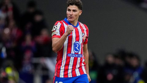 Julián Álvarez fue protagonista en la polémica.